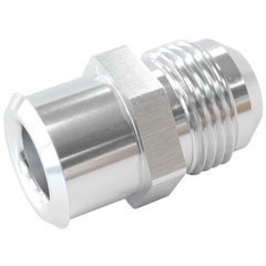 Push In Valve Cover Breather Adapter -12AN -  Silver Finish