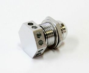 Bolt In Breather Bulkhead -12 - Silver Finish