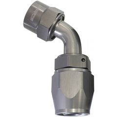 Kryptalon One Piece Swivel 60° Hose End -6AN - Titanium Finish