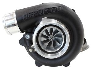 BOOSTED 4849 .72 Reverse Rotation Turbocharger 550HP, Hi Temp Black Finish