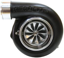 BOOSTED 6762 .83 Reverse Rotation Turbocharger 950HP, Hi Temp Black Finish