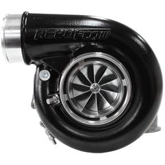 BOOSTED 7375 1.28 Reverse Rotation Turbocharger 1200HP, Hi Temp Black Finish