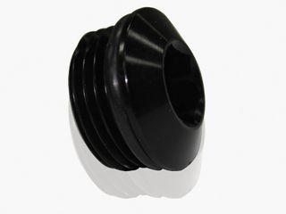 Slimline ORB Port Plug -10AN - Black Finish