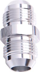 Male Flare Union -4AN - Silver Finish