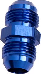 Male Flare Union -6AN - Blue Finish
