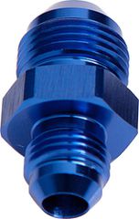 Male Flare Reducer -6AN to -3AN - Blue Finish