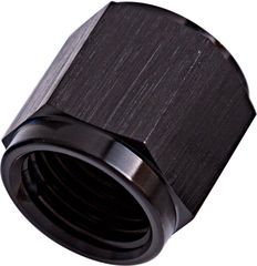 -3AN Aluminium Tube Nut to 3/16" Tube; - Black Finish