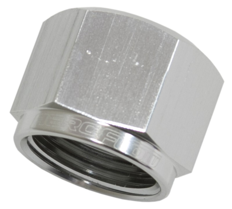 AN Flare Cap -8AN - Silver