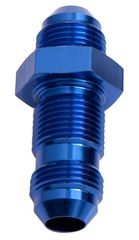 Straight AN Bulkhead -10AN - Blue Finish