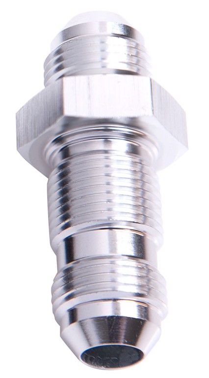 Straight AN Bulkhead -16AN - Silver Finish