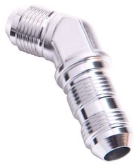 45° AN Bulkhead -12AN - Silver Finish