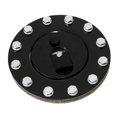 Billet Fuel Cell Cap Assembly (Black) - Suits All Aeroflow Fuel Cells