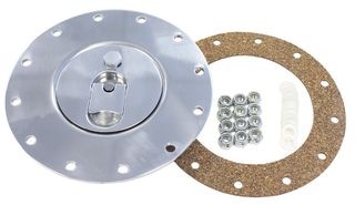 Billet Fuel Cell Cap Assembly - Suits All RCI Fuel Cells, Polished Finish