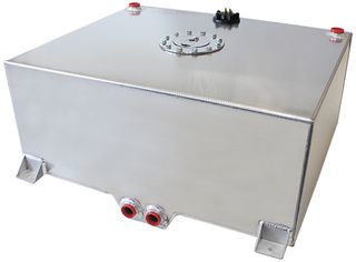 Aluminium 25 Gallon (95L) Fuel Cell with Cavity/Sump and Fuel Sender
