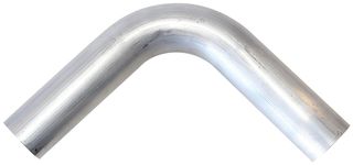 90° Aluminium Mandrel Bend 2-1/4" (57mm) Dia - 5/64" Wall. 5-1/2" Leg