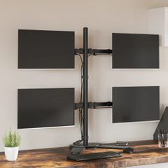 Βάση Οθόνης VESA Μαύρη 75/100 χιλ. από Ατσάλι 358009