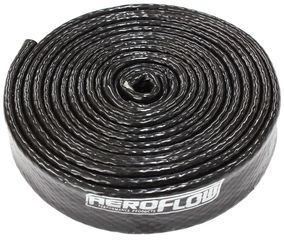 Heatguard Heat Shield Sleeves - 3/4" (19mm) I.D., Suits -10 and -12 PTFE Hoses, 3.7m, Black