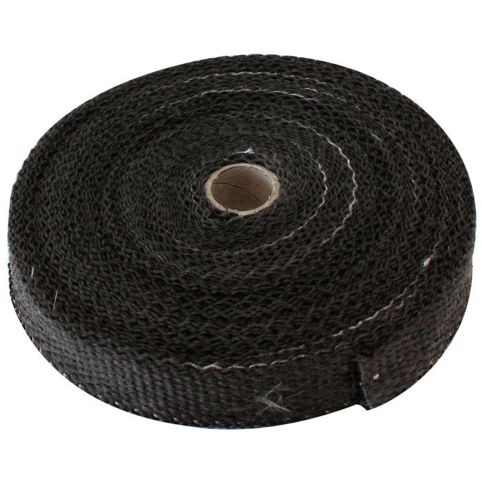 Exhaust Insulation Wrap - 2" Wide, 15ft, Black