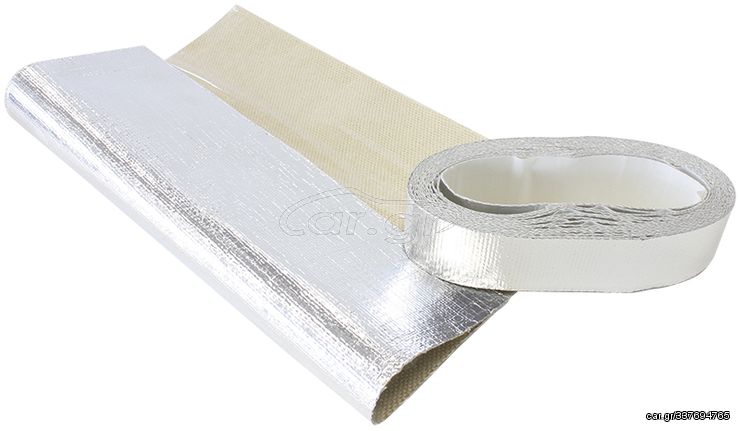 Heat Barrier - 24" x 36" Sheet - Adhesive backed Aluminised surface reflects up to 2000°F radiant heat.