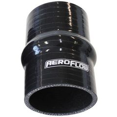 Silicone Hump Hose 2-1/4" (57mm) I.D - Gloss Black Finish