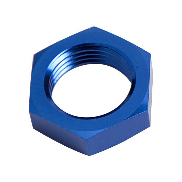 Bulkhead Nut -8AN - Blue Finish