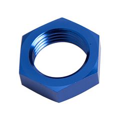 Bulkhead Nut -8AN - Blue Finish