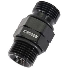 ORB Male to Male Swivel -10 ORB to 3/8" NPT - Black Finish