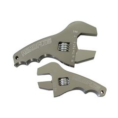 Adjustable Grip AN Wrench Kit -  3-1/2" & 4-1/2" Handle, Silver finish