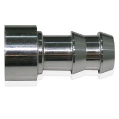 Weld-On Push Lock Barb Fitting - 3/8" Aluminium