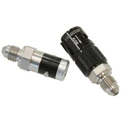 S/S Quick Release Fitting -3AN EPDM Seal - Black Finish