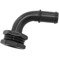 Turbo Drain Bulkhead 90° With 5/8" Barb
