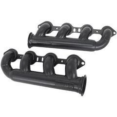 GM LS Twin Turbo Manifolds Forward Facing 2.5" V-Bands, Sold As a Pair