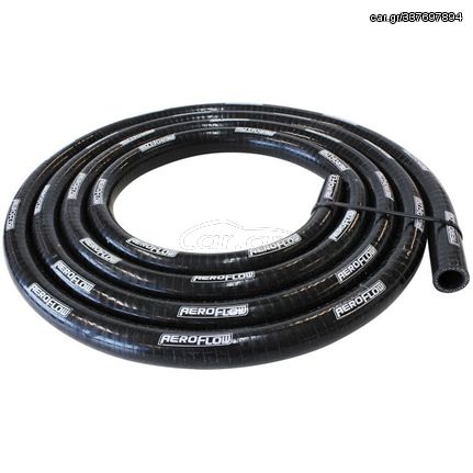 Gloss Black Reinforced Silicone Heater Hose 1/2" (13mm) I.D (4 metre) Length