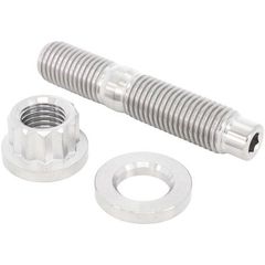 M10 x 1.25mm Titanium Stud, Nut and Washer Kit