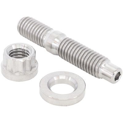 M8 x 1.25mm Titanium Stud, Nut and Washer Kit