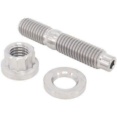 M10 x 1.50mm Titanium Stud, Nut and Washer Kit