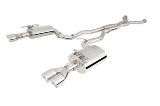 Chevrolet SS Sedan 2008-2017 / Pontiac G8 2012-2018 Stainless Steel Twin 2.5" System With Hot-Dog Centre Muffler