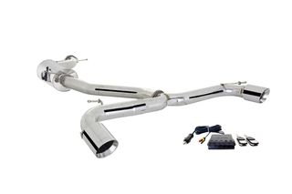 VW Golf GTI MK 7 / MK 7.5 2013- Stainless Steel Cat-Back System with Varex