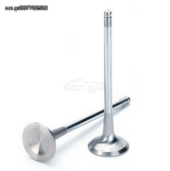 Ford Ecoboost 2.0L Exhaust valve / 28mm (std) x 5.47mm x 104.6mm / Inconel / Hollow Sodium filled / Flat face /single groove (std).