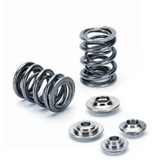 Dual valve spring kit 63 lbs _at_ 34.3mm / SPR-TS1012 + RET-TS50/T1 (16 pcs) - Use Factory Seat