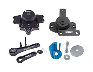 Torque Solution Engine,Transmission and Pendulum Mount Kit w/ Race Insert: Audi A3 and TT MK2 2.0T FSI