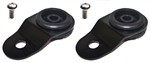 Torque Solution Radiator Mount Combo w/ Inserts (Black) : Mitsubishi Evolution 7/8/9