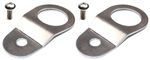 Torque Solution Radiator Mount Combo (Silver) : Mitsubishi Evolution 7/8/9