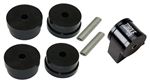 Torque Solution Side Mount Inserts and Billet Front Engine Mount Combo: Mitsubishi Evolution X 2008-2014