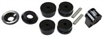 Torque Solution Side / Rear Mount Inserts and Billet Front Engine Mount Combo: Mitsubishi Evolution X 2008-2014