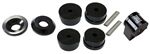 Torque Solution Side / Rear Mount Inserts and Billet Front Engine Mount Combo: Mitsubishi Evolution X 2008-2014