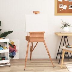 Καβαλέτο Επιδαπέδιο 81 x 121 x 173 εκ. από Μασίφ Ξύλο Οξιάς 30224