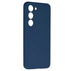 Matt TPU case protect lens for Samsung Galaxy S23 FE dark blue