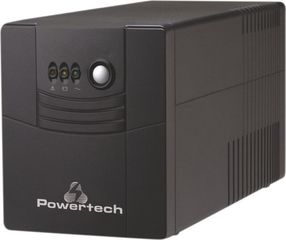 Powertech PT-1500 UPS Line-Interactive 1500VA 900W με 4 Schuko Πρίζες*