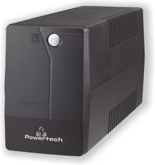 Powertech UPS Line-Interactive 1050VA 630W με 2 Schuko Πρίζες*